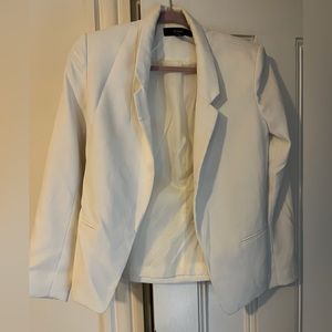 Forever 21 white blazer, small